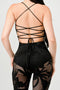 Lace Crisscross Jumpsuit