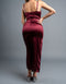 Lace Panel Maxi Dress