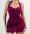 Embellished Halter Bodycon Dress