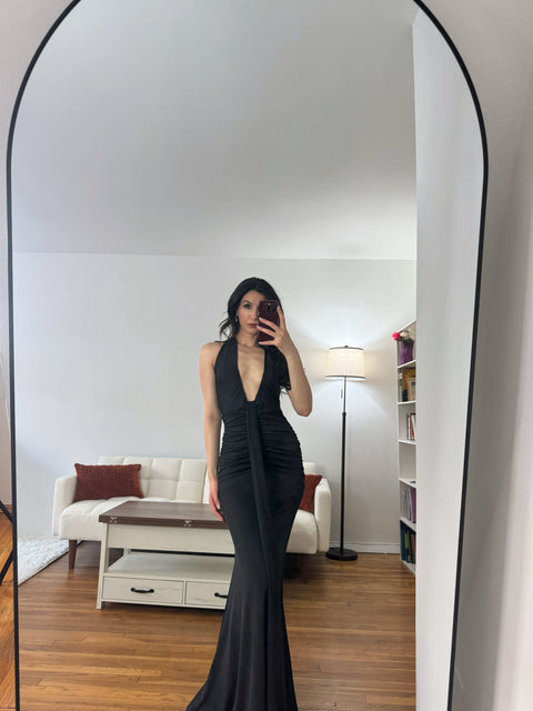 Midnight Seduction Dress - Black