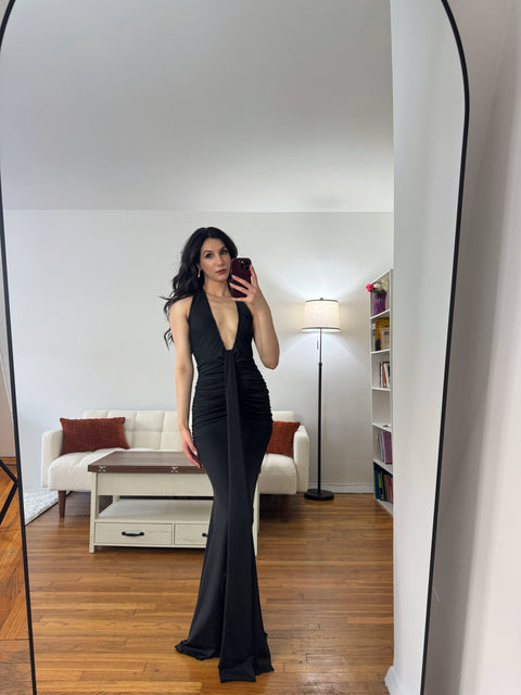 Midnight Seduction Dress - Black