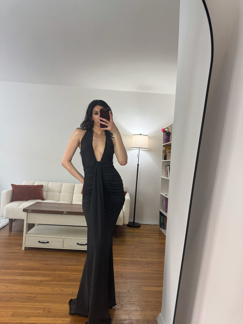 Midnight Seduction Dress - Black
