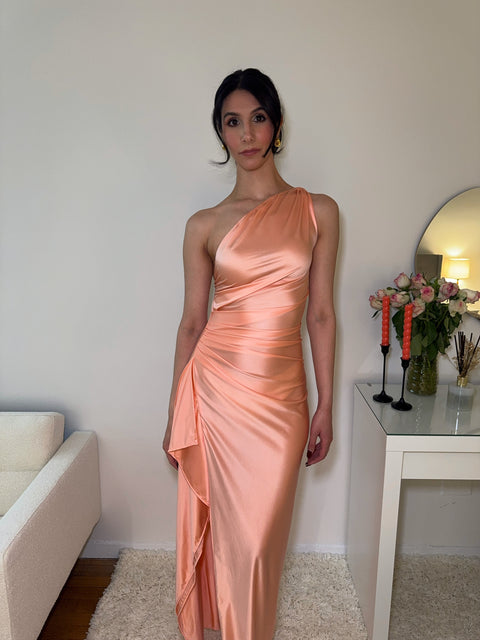 Blush Muse Satin Dress