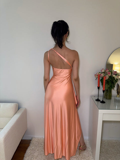 Blush Muse Satin Dress
