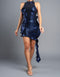 Shimmer Ruffles Dress
