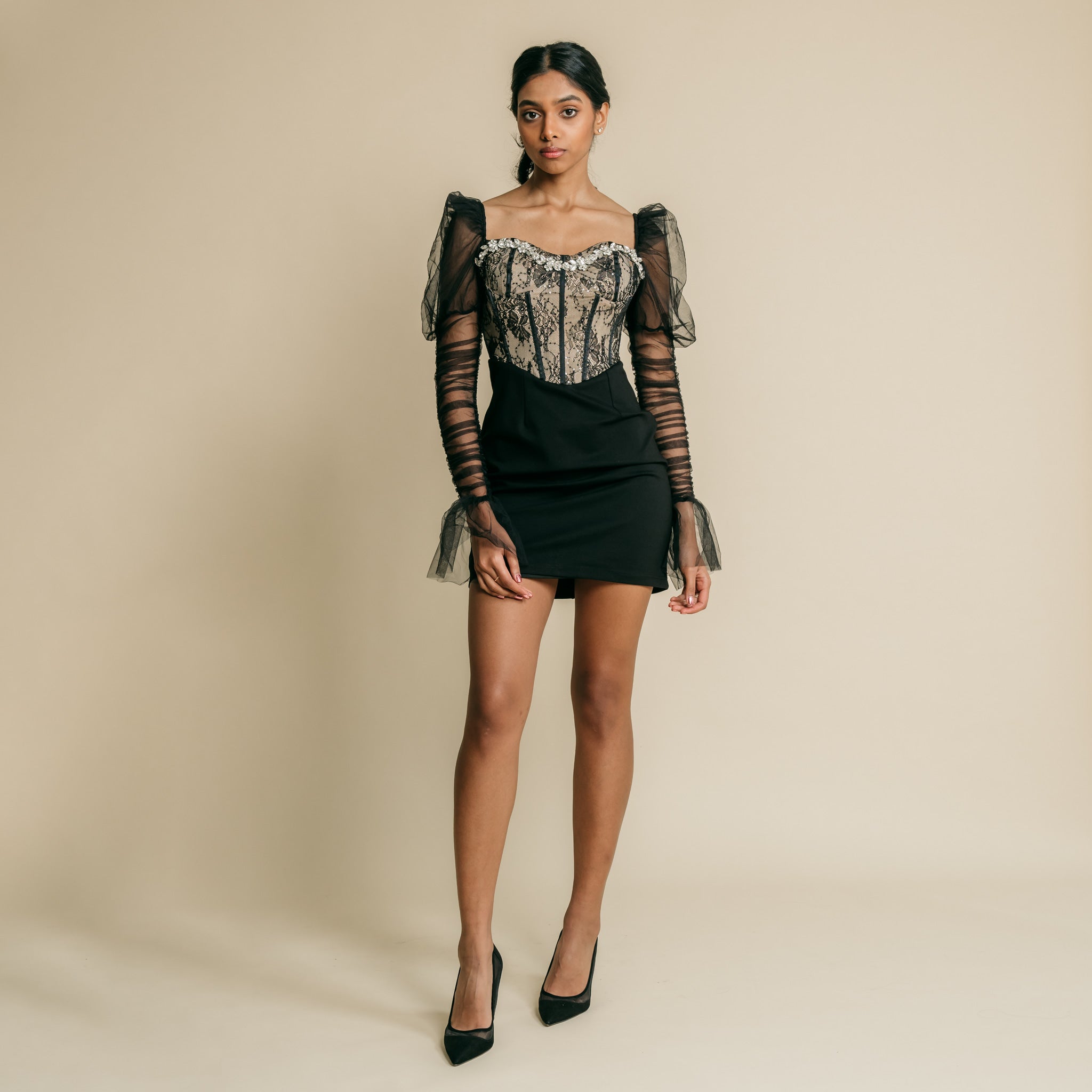 white christmas dresses Zapaka Women Blue Corset Homecoming Dress A Line Off The Shoulder Cocktail Dress with Lace, Black / US22W main image 1